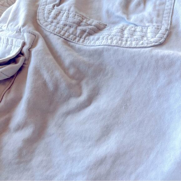 Iron Co. Mens Cream Cargo Pocket Shorts size 34 - Picture 9 of 10